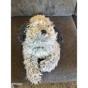 Folktales Shaggy Sheep Dog‎ Full Body Hand Puppet, Grey